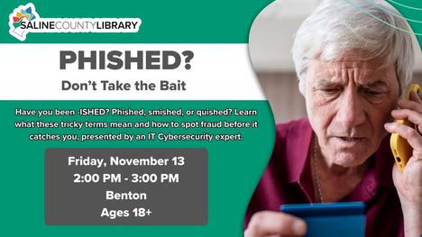 Phishing presentation at library_468
